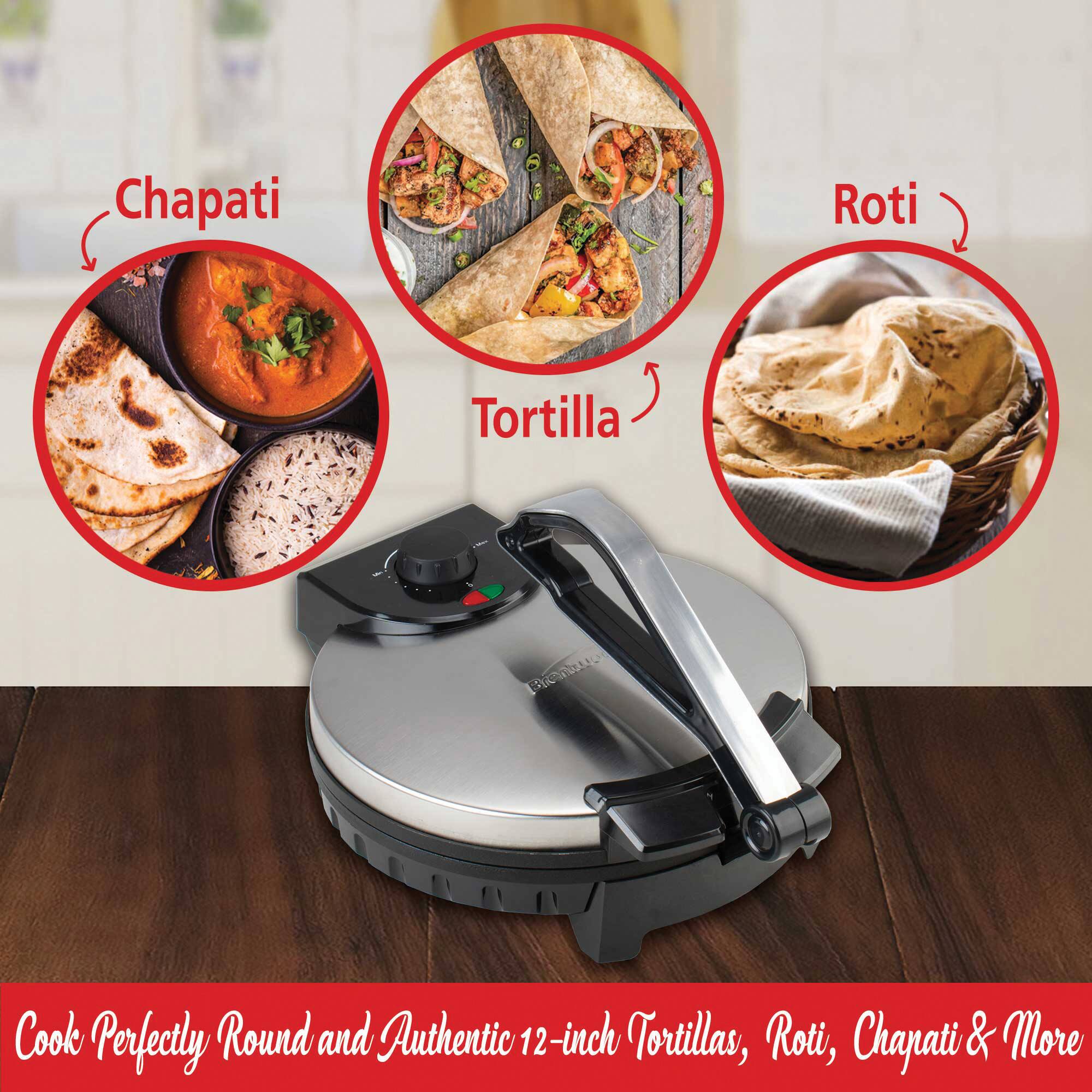 Brentwood 10" Nonstick Quesadilla Maker